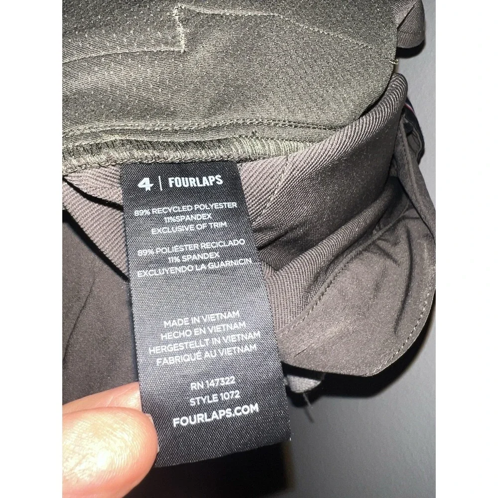 Fourlaps Traverse Athletic Fit Performance Stretch Pants Grey 31x30
